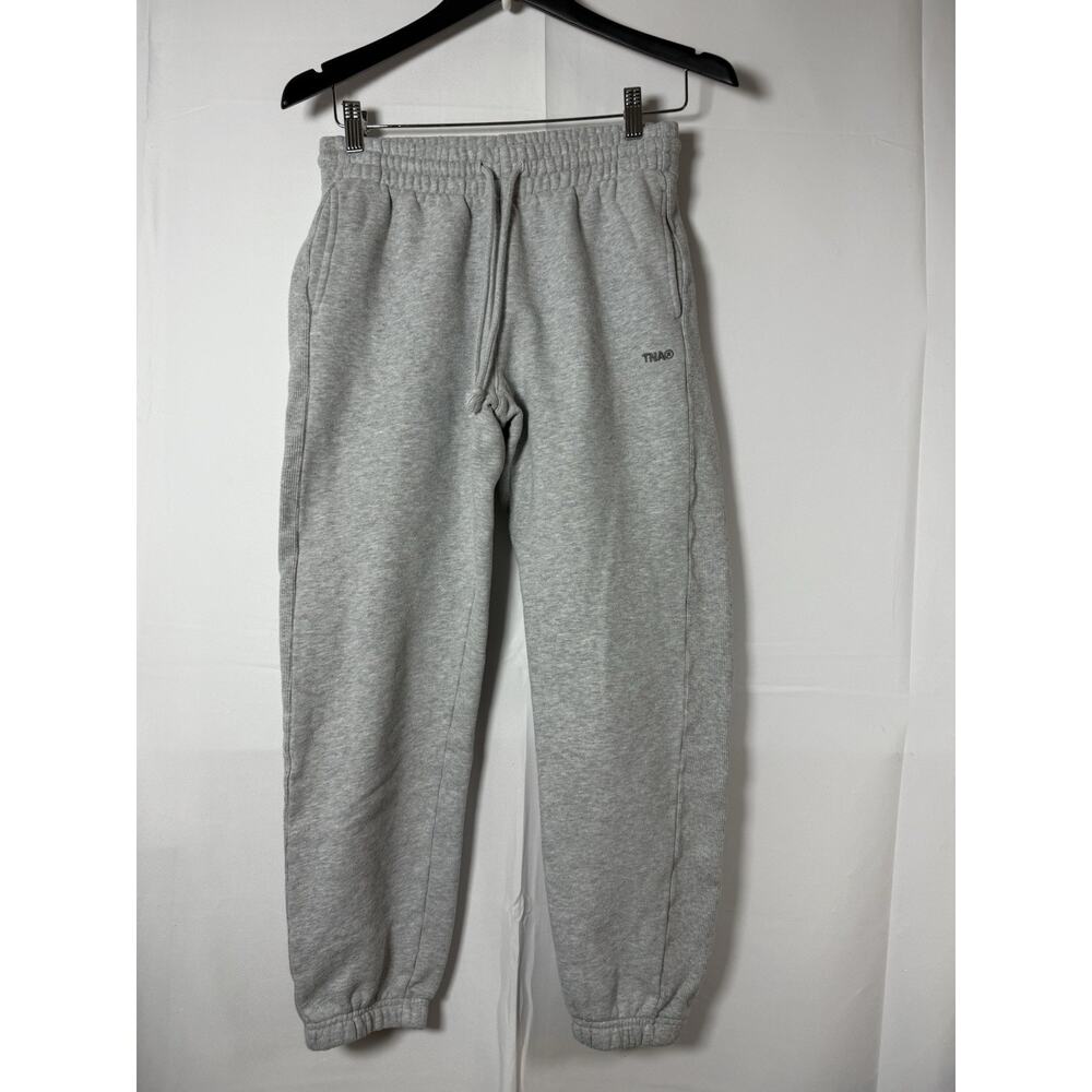 TNA Cozy Fleece Boyfriend Sweatpants XS Gray Aritzia Sweatfleece Joggers
